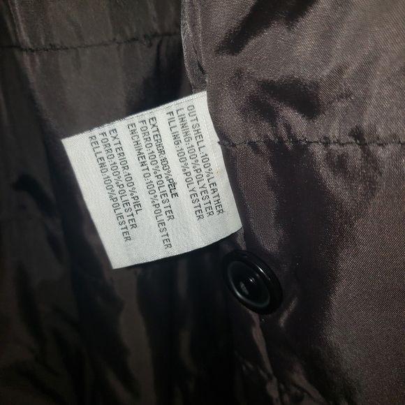 Quebramar Brown Suede Jacket with detatchable collar Small(fits med/lg) - Picture 6 of 7